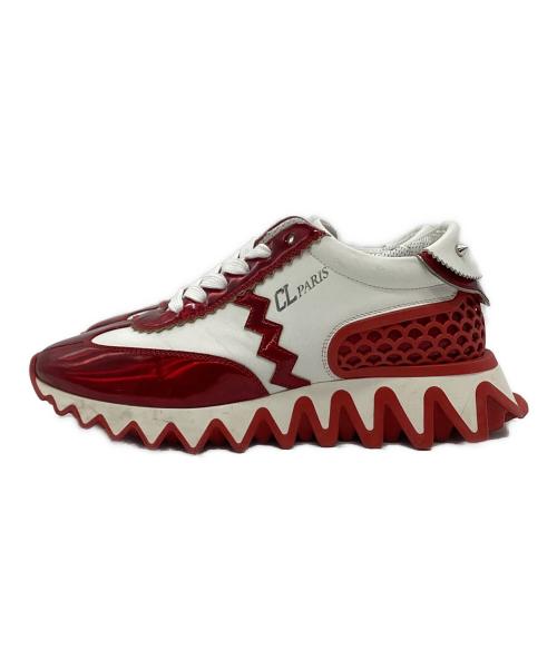 Christian Louboutin（クリスチャン・ルブタン）Christian Louboutin (クリスチャン・ルブタン) LOUBISHARKスニーカー メタルレッド サイズ:36 1/2の古着・服飾アイテム