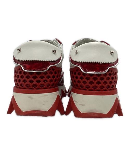 Christian Louboutin（クリスチャン・ルブタン）Christian Louboutin (クリスチャン・ルブタン) LOUBISHARKスニーカー メタルレッド サイズ:36 1/2の古着・服飾アイテム