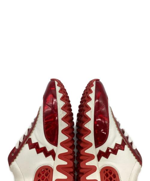 Christian Louboutin（クリスチャン・ルブタン）Christian Louboutin (クリスチャン・ルブタン) LOUBISHARKスニーカー メタルレッド サイズ:36 1/2の古着・服飾アイテム