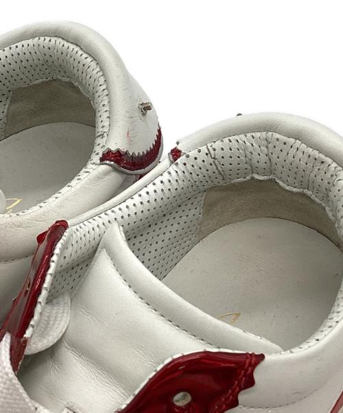 Christian Louboutin（クリスチャン・ルブタン）Christian Louboutin (クリスチャン・ルブタン) LOUBISHARKスニーカー メタルレッド サイズ:36 1/2の古着・服飾アイテム