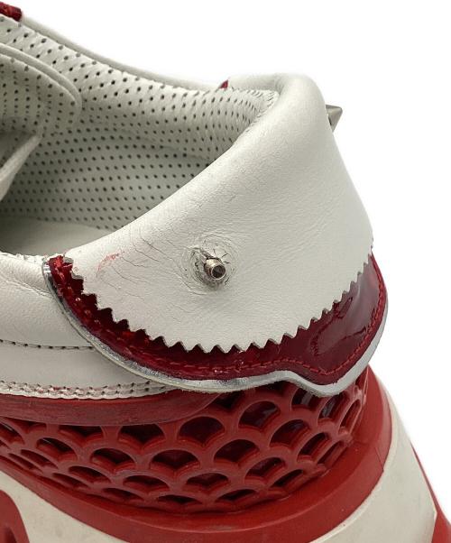 Christian Louboutin（クリスチャン・ルブタン）Christian Louboutin (クリスチャン・ルブタン) LOUBISHARKスニーカー メタルレッド サイズ:36 1/2の古着・服飾アイテム