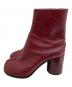 Maison Margiela (メゾンマルジェラ) Tabiブーツ ボルドー サイズ:37：77000円