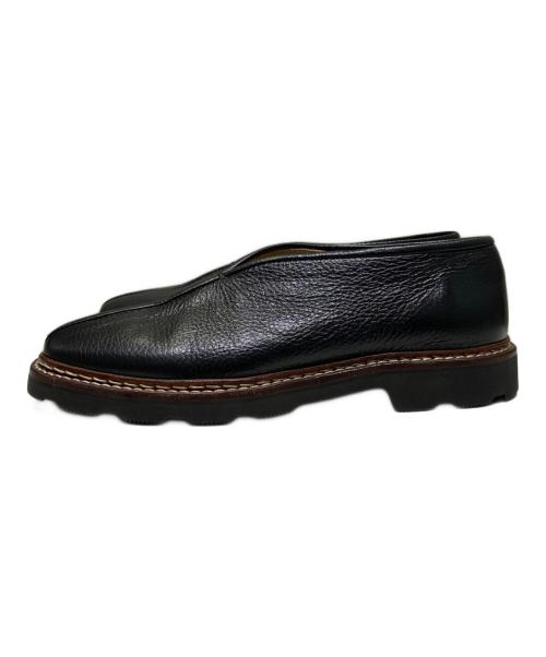 LEMAIRE（ルメール）LEMAIRE (ルメール) Piped Crepe Slippers ブラック サイズ:37の古着・服飾アイテム