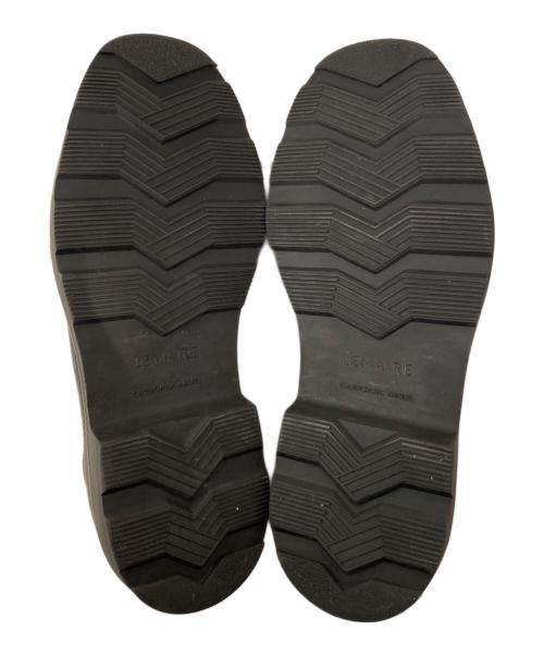 LEMAIRE（ルメール）LEMAIRE (ルメール) Piped Crepe Slippers ブラック サイズ:37の古着・服飾アイテム