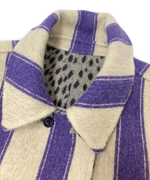 jonnlynx（ジョンリンクス）jonnlynx (ジョンリンクス) リバーシブルロングコート ベージュ サイズ:Mの古着・服飾アイテム