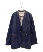 pelleqペレック）の古着「Suvin Gold Denim Jacket」｜インディゴ