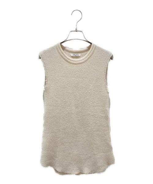 FUMIKA UCHIDA（フミカウチダ）FUMIKA UCHIDA (フミカウチダ) ワッフルタンクトップニット アイボリー サイズ:36の古着・服飾アイテム