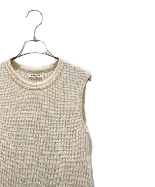 FUMIKA UCHIDA（フミカウチダ）FUMIKA UCHIDA (フミカウチダ) ワッフルタンクトップニット アイボリー サイズ:36の古着・服飾アイテム