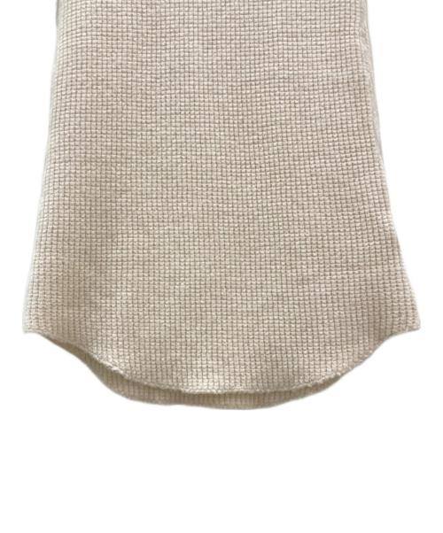 FUMIKA UCHIDA（フミカウチダ）FUMIKA UCHIDA (フミカウチダ) ワッフルタンクトップニット アイボリー サイズ:36の古着・服飾アイテム