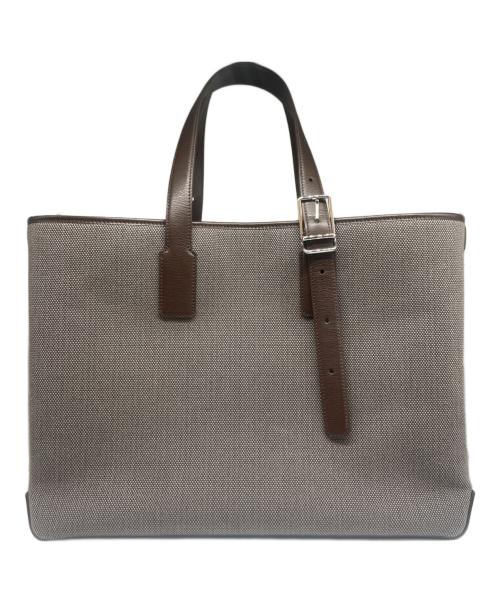 dunhill（ダンヒル）dunhill (ダンヒル) 1893 ウーブンハーネストート ブラウンの古着・服飾アイテム