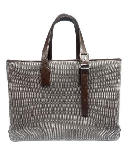 dunhill（ダンヒル）dunhill (ダンヒル) 1893 ウーブンハーネストート ブラウンの古着・服飾アイテム