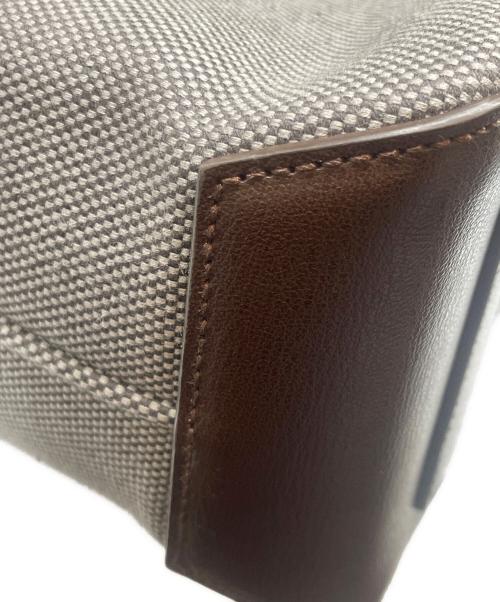 dunhill（ダンヒル）dunhill (ダンヒル) 1893 ウーブンハーネストート ブラウンの古着・服飾アイテム