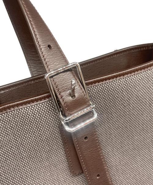 dunhill（ダンヒル）dunhill (ダンヒル) 1893 ウーブンハーネストート ブラウンの古着・服飾アイテム