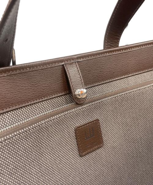 dunhill（ダンヒル）dunhill (ダンヒル) 1893 ウーブンハーネストート ブラウンの古着・服飾アイテム