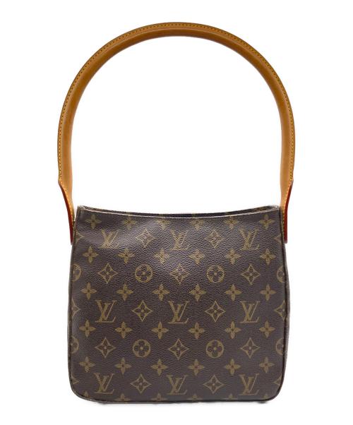 LOUIS VUITTON（ルイ ヴィトン）LOUIS VUITTON (ルイ ヴィトン) ルーピングMM/ショルダーバッグ ブラウン サイズ:MMの古着・服飾アイテム