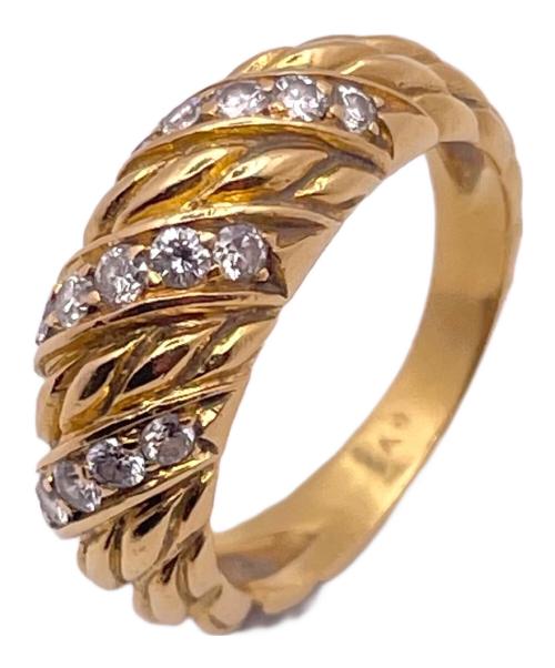 VAN CLEEF & ARPELS（ヴァンクリーフ＆アーペル）VAN CLEEF & ARPELS (ヴァンクリーフ＆アーペル) ダイヤリング サイズ:11号の古着・服飾アイテム