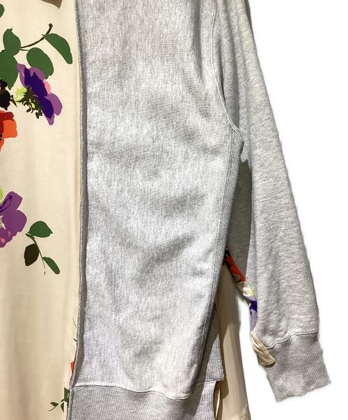 JUNYA WATANABE COMME des GARCONS（(ジュンヤワタナベ コムデギャルソン）JUNYA WATANABE COMME des GARCONS (ジュンヤワタナベ コムデギャルソン) 再構築スウェットドッキングワンピース ベージュ サイズ:Mの古着・服飾アイテム