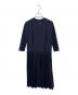 COMME des GARCONS（コムデギャルソン）の古着「プリーツワンピース」｜ネイビー