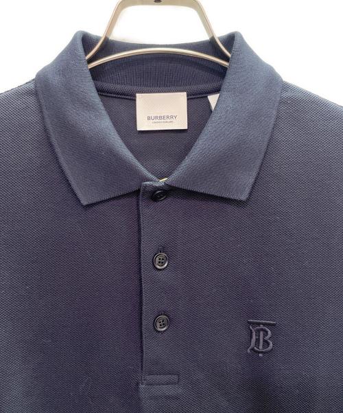 BURBERRY（バーバリー）BURBERRY (バーバリー) 鹿の子 ポロシャツ ネイビー サイズ:XSの古着・服飾アイテム