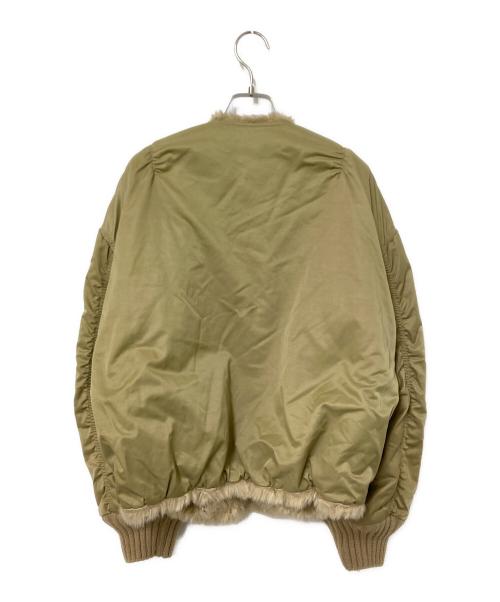 Cul de Sac（クルドサック）Cul de Sac (クルドサック) ファージャケット ベージュ サイズ:2の古着・服飾アイテム