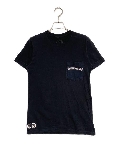 CHROME HEARTS（クロムハーツ）CHROME HEARTS (クロムハーツ) ラージスターTシャツ ブラック サイズ:Sの古着・服飾アイテム