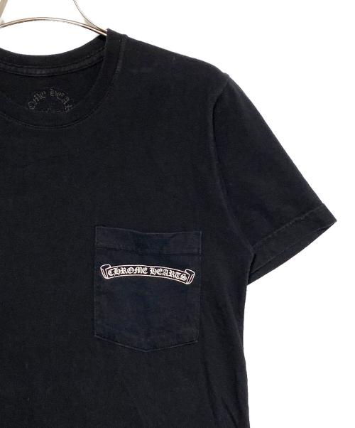 CHROME HEARTS（クロムハーツ）CHROME HEARTS (クロムハーツ) ラージスターTシャツ ブラック サイズ:Sの古着・服飾アイテム