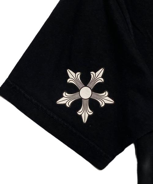 CHROME HEARTS（クロムハーツ）CHROME HEARTS (クロムハーツ) ラージスターTシャツ ブラック サイズ:Sの古着・服飾アイテム