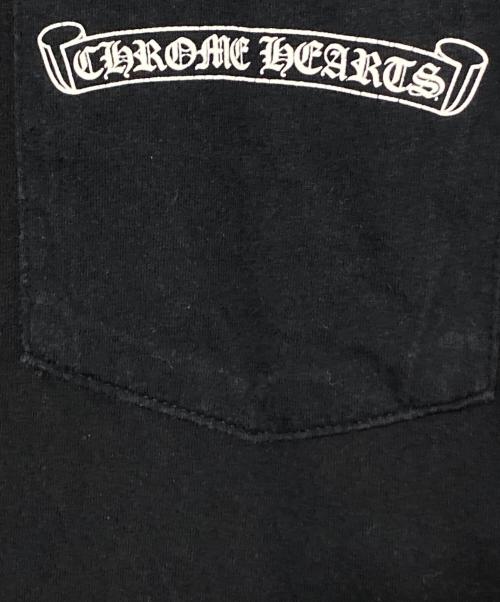 CHROME HEARTS（クロムハーツ）CHROME HEARTS (クロムハーツ) ラージスターTシャツ ブラック サイズ:Sの古着・服飾アイテム