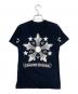 CHROME HEARTS (クロムハーツ) ラージスターTシャツ ブラック サイズ:S：40000円