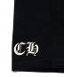 中古・古着 CHROME HEARTS (クロムハーツ) ラージスターTシャツ ブラック サイズ:S：40000円