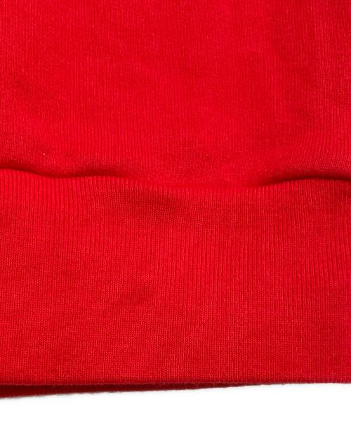 LOUIS VUITTON（ルイ ヴィトン）LOUIS VUITTON (ルイ ヴィトン) プリントクルーネックスウェット  レッド サイズ:Sの古着・服飾アイテム