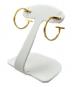 TIFFANY & Co.（ティファニー）の古着「T wire Hoop Earring Tワイヤーフープミディアムピアス 60011243 34448124」