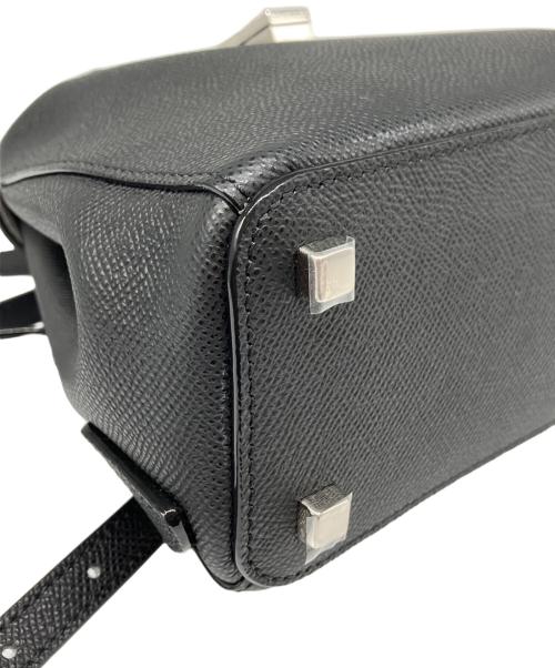 Valextra（ヴァレクストラ）Valextra (ヴァレクストラ) イジィデ バックパック ミニ ブラック サイズ:ミニの古着・服飾アイテム