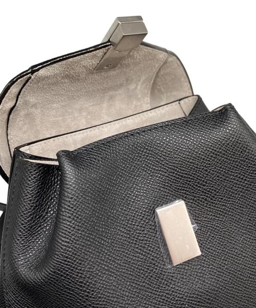 Valextra（ヴァレクストラ）Valextra (ヴァレクストラ) イジィデ バックパック ミニ ブラック サイズ:ミニの古着・服飾アイテム