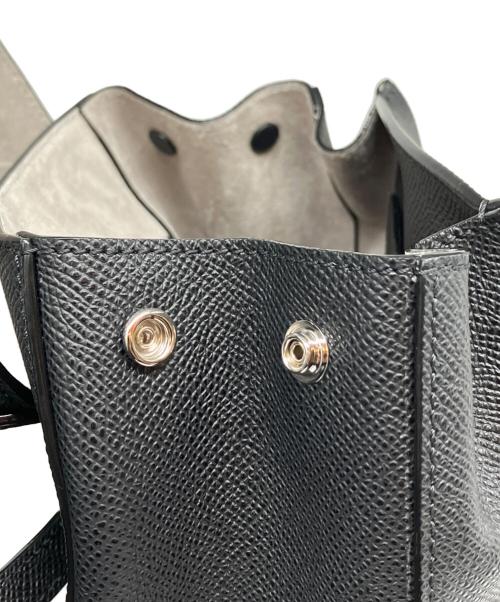 Valextra（ヴァレクストラ）Valextra (ヴァレクストラ) イジィデ バックパック ミニ ブラック サイズ:ミニの古着・服飾アイテム