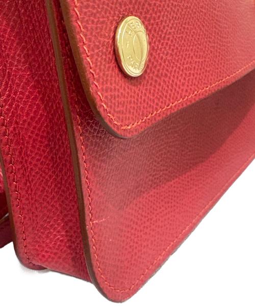 HERMES（エルメス）HERMES (エルメス) ポシェットグリーン レッドの古着・服飾アイテム