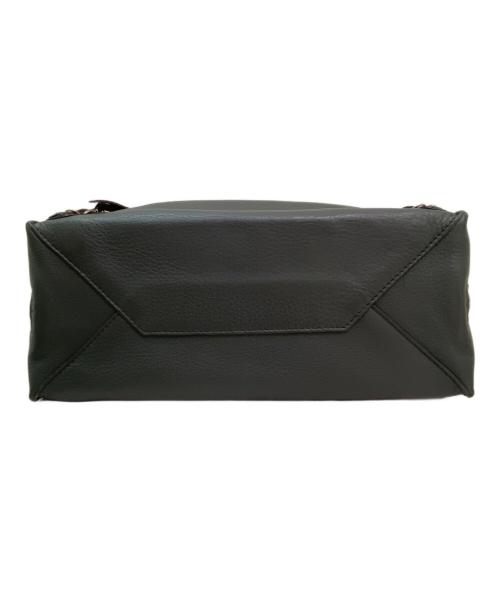 BALENCIAGA（バレンシアガ）BALENCIAGA (バレンシアガ) ペーパーミニ2WAYハンドバッグ グレー サイズ:ミニの古着・服飾アイテム