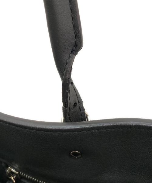 BALENCIAGA（バレンシアガ）BALENCIAGA (バレンシアガ) ペーパーミニ2WAYハンドバッグ グレー サイズ:ミニの古着・服飾アイテム