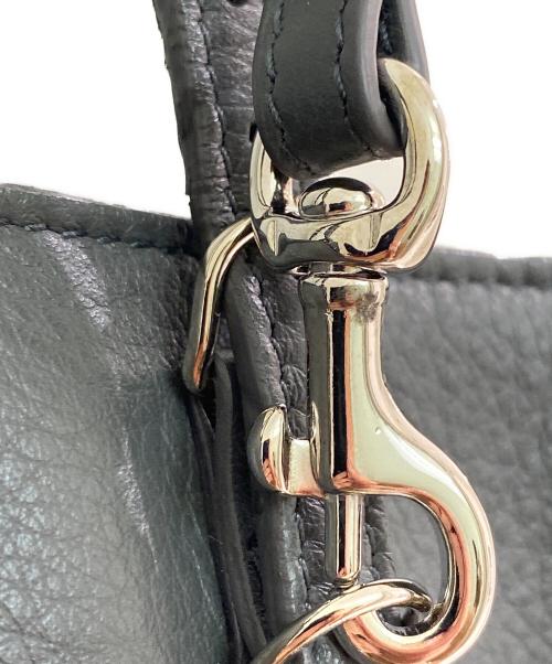 BALENCIAGA（バレンシアガ）BALENCIAGA (バレンシアガ) ペーパーミニ2WAYハンドバッグ グレー サイズ:ミニの古着・服飾アイテム