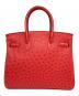HERMES (エルメス) バーキン30/ゴールド金具/オーストリッチ/▢M刻印 レッド サイズ:30：2300000円