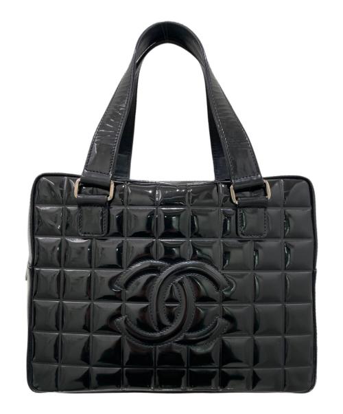 CHANEL（シャネル）CHANEL (シャネル) チョコバー ハンドバッグ ブラック サイズ:25の古着・服飾アイテム