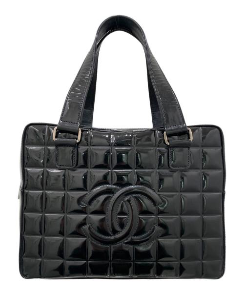 CHANEL（シャネル）CHANEL (シャネル) チョコバー ハンドバッグ ブラック サイズ:25の古着・服飾アイテム