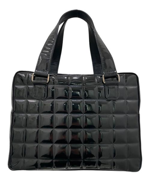 CHANEL（シャネル）CHANEL (シャネル) チョコバー ハンドバッグ ブラック サイズ:25の古着・服飾アイテム