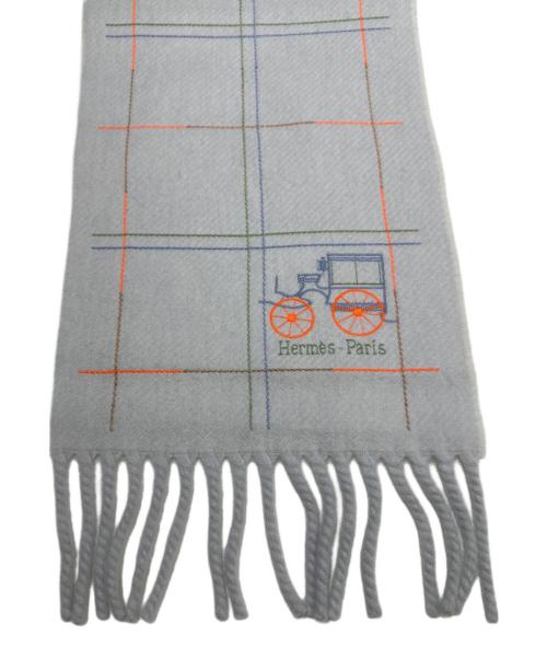 HERMES（エルメス）HERMES (エルメス) クラン・ブロデ・ベルリンヌ：2025年製 ライトグレー 未使用品の古着・服飾アイテム