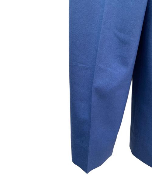 DRAWER（ドゥロワー）DRAWER (ドゥロワー) ウールシャンブレーサロペット ブルー サイズ:34の古着・服飾アイテム