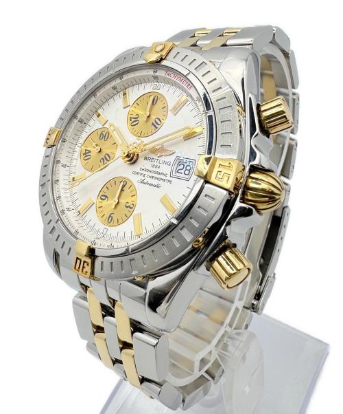 BREITLING（ブライトリング）BREITLING (ブライトリング) クロノマット・エボリューション ビコロ Ref.B13356 白文字盤の古着・服飾アイテム