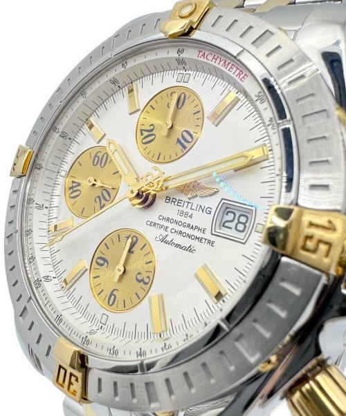 BREITLING（ブライトリング）BREITLING (ブライトリング) クロノマット・エボリューション ビコロ Ref.B13356 白文字盤の古着・服飾アイテム
