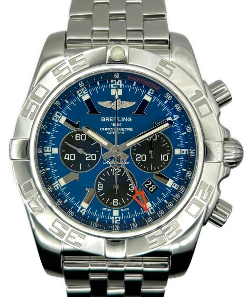 BREITLING（ブライトリング）BREITLING (ブライトリング) クロノマット GMT Ref.AB0410 48mm 青文字盤 サイズ:48.0mm/21.0cmの古着・服飾アイテム