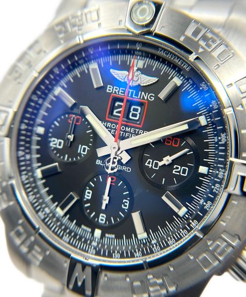 BREITLING（ブライトリング）BREITLING (ブライトリング) Blackbird Chronomat クロノマット ブラックバード Ref.A4436010 44.0mm limited 2000  サイズ:44.0mm/19.0cmの古着・服飾アイテム