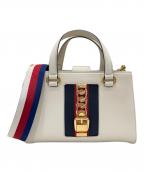 GUCCIグッチ）の古着「2WAYショルダーバッグ」｜アイボリー